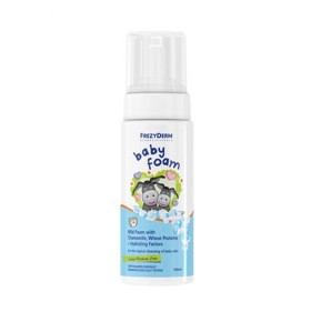 Frezyderm Baby Foam 150ml - Απαλός Αφρός Καθαρισμού Με Χαμομήλι Πρωτεϊνες Σιταριού & Ενυδατικά Συστατικά