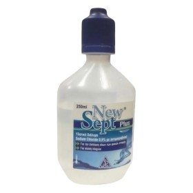 Demo Newsept Plus 250ml - Διάλυμα για Έκπλυση Φακών Επαφής, Τραυμάτων & Πληγών