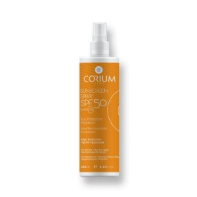 Corium Sunscreen Spray SPF50 250ml - Αντιηλιακό Γαλάκτωμα Υψηλής Προστασίας Για Πρόσωπο & Σώμα
