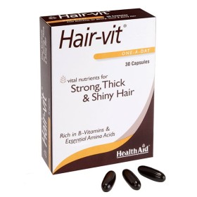 Health Aid Hair-vit 90caps – Συμπλήρωμα για Δυνατά Υγιή και Όμορφα Μαλλιά