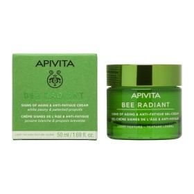 Apivita Bee Radiant Peony Light Texture 50ml - Κρέμα Gel για Σημάδια Γήρανσης & Ξεκούραστη Όψη Ελαφριάς Υφής