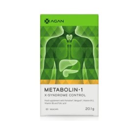 Agan Metabolin-1 X-Syndrome Control 60 ταμπλέτες – Συμπλήρωμα διατροφής για τον έλεγχο του μεταβολισμού