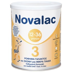 Novalac No3 800gr – Ρόφημα Γάλακτος σε Σκόνη 12-36μηνών