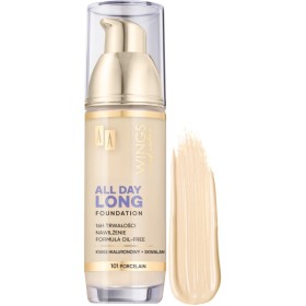 AA Wings Of Color All Day Long Foundation 16h 101 Porcelain 35ml