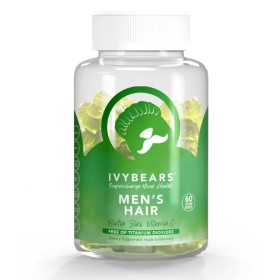 IvyBears Mens Hair 60 Ζελεδακια - Ανδρικό Συμπλήρωμα Διατροφής με Σύμπλεγμα Βιταμινών που Ενδυναμώνει και Προσφέρει Λάμψη σε Μαλλιά & Νύχια