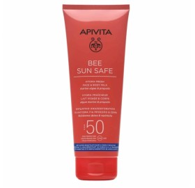 Apivita Bee Sun Safe Hydra Fresh Face & Body Milk SPF50 200ml - Αντηλιακό αναζωογονητικό γαλάκτωμα σώματος