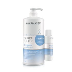 Pharmasept Promo Hygienic Shower Cream 1lt  με Δώρο Hydra Lotion 80ml