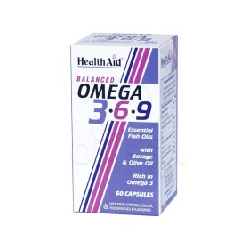 Health Aid Omega 369 60caps – Συμπλήρωμα Διατροφής με Ωμέγα 3 6 9