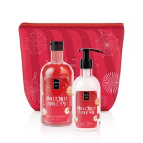 Lavish Care Holly Jolly Apple Pie Christmas Set Bath & Shower Gel 500ml & Glitter Body Lotion 300ml - Σετ Αφρόλουτρο & Κρέμα Σώματος