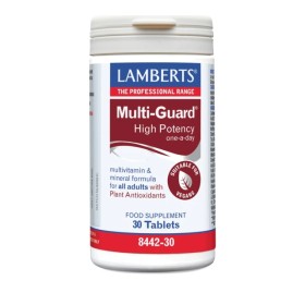 Lamberts Multi-Guard 30 Ταμπλέτες – Πολυβιταμινούχο Σκεύασμα Υψηλής Δραστικότητας