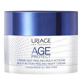 Uriage Age Protect Multi Action Peeling Night Cream Απολεπιστική Κρέμα Νυκτός Πολλαπλών Δράσεων για Όλους τους Τύπους 50ml