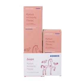 Korres Coconut & Almond Nappy Change Cream Set 150ml + 40ml - Σετ Κρέμας Αλλαγής Πάνας Καρύδα & Αμύγδαλο