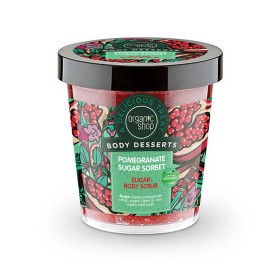 Organic Shop Body Desserts Pomegranate Sugar Sorbet 450ml - Υγρό Απολεπιστικό σώματος με Ρόδι