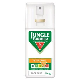 Jungle Formula Strong Soft Care 75ml - Εντομοαπωθητικό Σπρέι με Φυτικά Εκχυλίσματα χωρίς άρωμα