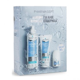 Pharmasept Hygienic Promo Pack - Shower Αφρόλουτρο 500ml & Hygienic Cleansing Scrub 200ml & Hygienic Mild Deo Roll-On 50ml