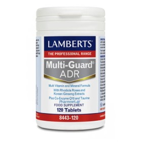 Lamberts Multi Guard ADR 120 Ταμπλέτες - Πολυβιταμίνες για την αντιμετώπιση της ψυχολογικής και σωματικής κόπωσης