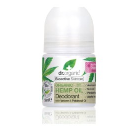 Doctor Organic Hemp Oil Deodorant 50ml - Αποσμητικό σε μορφή Roll-on με Οργανικό Έλαιο Κάνναβης