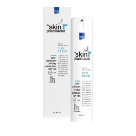 Intermed The Skin Pharmacist City Detox Anti-Pollution All Day Protection Cream SPF30 50ml – Για ενισχυμένη προστασία από ακτινοβολίες UVA, UVB & τους ρύπους.