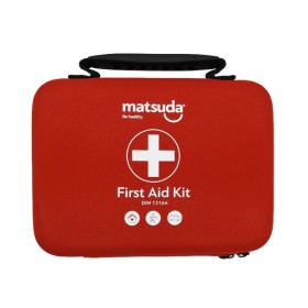 Matsuda First Aid Kit - Προγεμισμένο Βαλιτσάκι Πρώτων Βοηθειών 38τμχ.