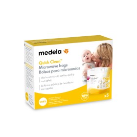 Medela Quick Clean Σακουλάκια Αποστείρωσης Φούρνου Μικροκυμάτων 5τμχ.