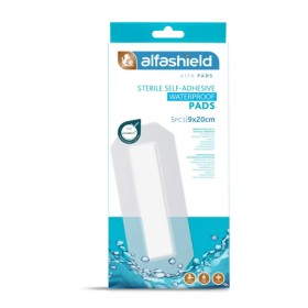 Alfashield Self-Adhesive Waterproof Pads - Αδιάβροχα Επιθέματα αυτοκόλλητα 9X20cm 5τμχ