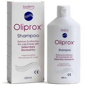 Boderm Oliprox Shampoo 200ml - Σαμπουάν Κατά της Σμηγματορροϊκής Δερματίτιδας