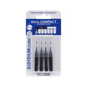 Elgydium Clinic Mono Compact 4x0,35 - Μαύρα Μεσοδόντια Βουρτσάκια