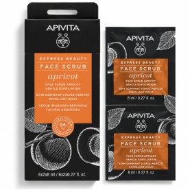 Apivita Express Beauty Apricot Scrub Προσώπου με Βερίκοκο