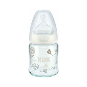 Nuk First Choice Plus - Γυάλινο Μπιμπερό με Θηλή Σιλικόνης 0-6m 120ml - 1τμχ