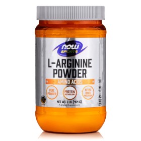 Now Foods L-Arginine Powder 454gr - Συμπλήρωμα Διατροφής με Αργινίνη