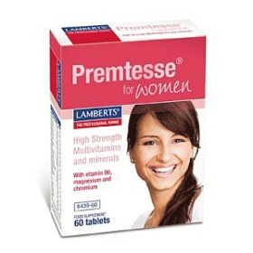 Lamberts Premtesse 60 Ταμπλέτες – Πολυβιταμίνες για Γυναίκες στην Αναπαραγωγική Ηλικία με Προεμμηνορυσιακό Σύνδρομο PMS