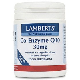 Lamberts Co-Enzyme Q10 30mg 30 Κάψουλες - Ενέργεια & Τόνωση
