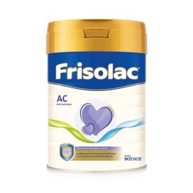 Frisolac AC 400gr - Γάλα Ειδικής Διατροφής σε Σκόνη για Βρέφη με έντονα συμπτώματα αλλεργίας στην πρωτεΐνη του αγελαδινού γάλακτος ή και έντονους κολικούς.
