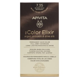 Apivita My Color Elixir – Βαφή μαλλιών χωρίς αμμωνία - 7.35 (Ξανθό μελί μαονί)