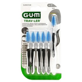 Gum Trav-ler Interdental 1619 Brush 2.6mm Grey 6 τεμάχια - Μεσοδόντια Βουρτσάκια Γκρι