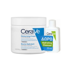 Cerave Promo Moisturising Cream Ενυδατική Κρέμα Προσώπου & Σώματος 454g με Δώρο Hydrating Cleanser Κρέμα Καθαρισμού Προσώπου & Σώματος 20ml