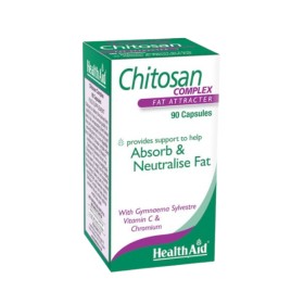 Health Aid Chitosan Complex 90caps – Φυσική Σύνθεση για Αδυνάτισμα