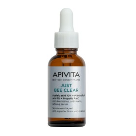 Apivita Just Bee Clear Serum 30ml - Ορός λείανσης για Ατέλειες & Σημάδια Ακμής