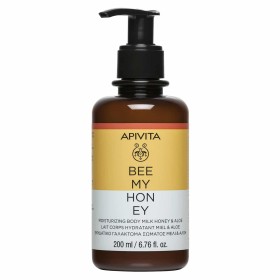 Apivita Bee My Honey Moisturizing Body Milk with Honey & Aloe 200ml - Ενυδατικό γαλάκτωμα σώματος με Μέλι & Αλόη