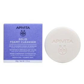 Apivita Solid Foamy Cleanser 80g - Μπάρα Καθαρισμού & Ντεμακιγιάζ Προσώπου