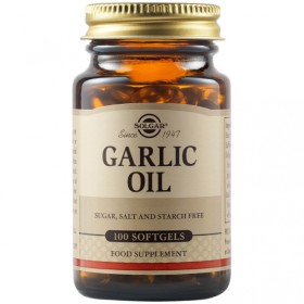 Solgar Garlic Oil – Συμπύκνωμα Ελαίου Σκόρδου 100 μαλακές κάψουλες