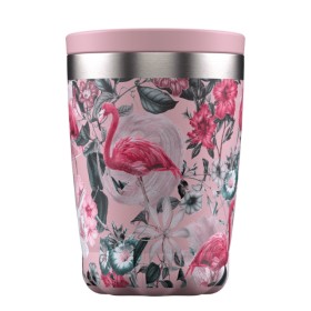 Chilly’s Original Series Coffee Cup Tropical Flamingo 340ml – Κούπα ροφήματος θερμός