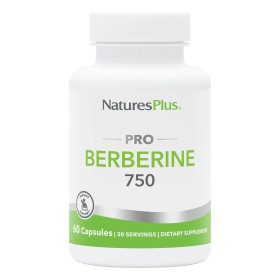 Natures Plus PRO Berberine 750mg 60 Capsules - Συμπλήρωμα Βερβερίνης για Μεταβολική Υποστήριξη