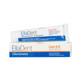 EllaDent Care 012 75ml – Οδοντόκρεμα για τα Ευαίσθητα Ούλα κατά της Οδοντικής Πλάκας & της Κακοσμίας