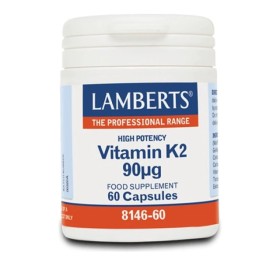 Lamberts Vitamin K2 90μg – Συμπλήρωμα διατροφής βιταμίνης Κ2 60 κάψουλες