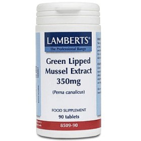 Lamberts Green Lipped Mussel 350mg 90 Ταμπλέτες - Φυσικό Εκχύλισμα Πρασινόχειλου Μυδιού