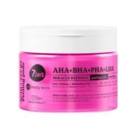 7DAYS Exfoliating Peeling Pads AHA+BHA-PHA+LHA 50 δισκία - Απολεπιστικά Δισκία