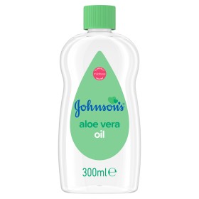 Johnsons Baby Aloe Vera Oil 300ml - Βρεφικό Λάδι