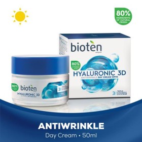 Bioten Day Cream Hyaluron 3D 50ml - Κρέμα ημέρας με Υαλουρονικό οξύ