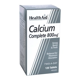 Health Aid Calcium Complete Balanced 120tabs - Συμπλήρωμα Διατροφής Ασβεστίου